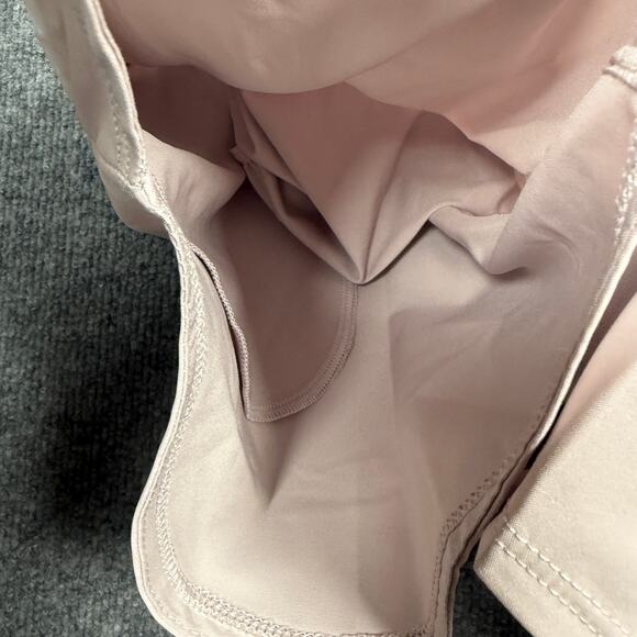 New Nike Womens Small Loose Fit Training Shorts Tan High Waist DX6642-019 - Picture 6 of 9